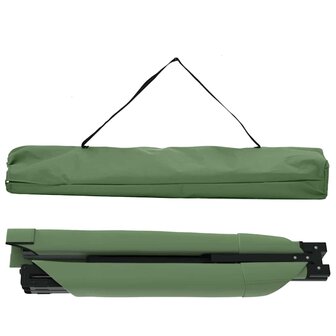 Opvouwbaar Veldbed 2 pcs Groen 210 x 80 x 46 cm Oxford stof 6