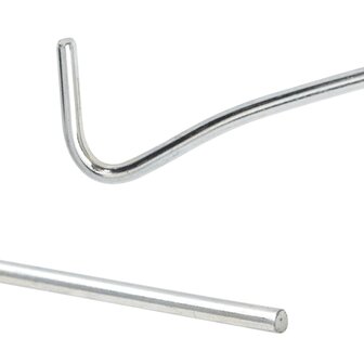Tentharingen 25 st &Oslash;4 mm 30 cm gegalvaniseerd staal 4
