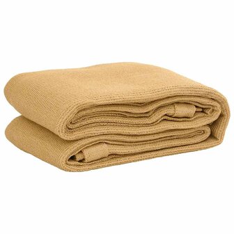 Tenttapijt 200x300 cm HDPE zandkleurig 2