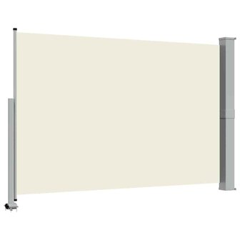 Tuinscherm uittrekbaar 160x300 cm cr&egrave;mekleurig 7