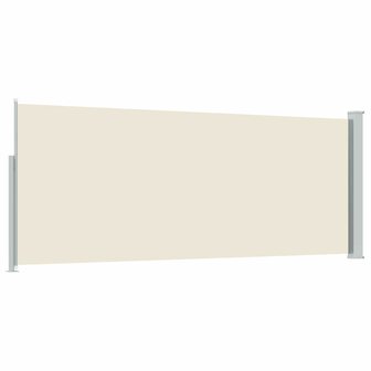Windscherm uittrekbaar 120x300 cm cr&egrave;me 6