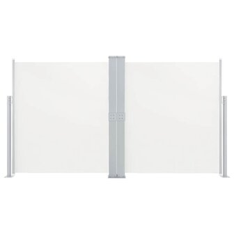 Windscherm uittrekbaar 140x600 cm cr&egrave;me 3