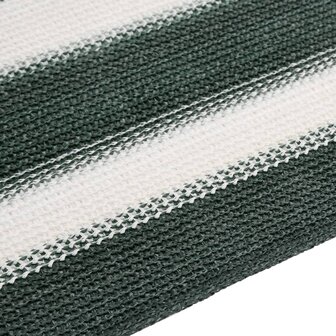 Privacynet 150 g/m&sup2; 2x10 m HDPE groen en wit 5