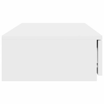 Bedlades met lade Wit 75 x 36,5 x 16,5 cm Bewerkt hout 7