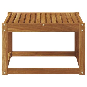 Tuintafel Massief Acaciahout Naturel 59 x 59 x 37 cm 4
