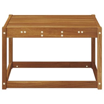 Tuintafel Massief Acaciahout Naturel 59 x 59 x 37 cm 5