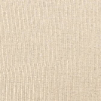 Bankje 70x30x30 cm stof cr&egrave;mekleurig 6