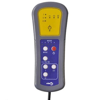 Massagestoel Cr&egrave;me 70.5 x 96.5 x 95 cm Stof en metaal 6