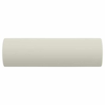 Sierkussens 2 st 15x50 cm fluweel cr&egrave;mekleurig 4