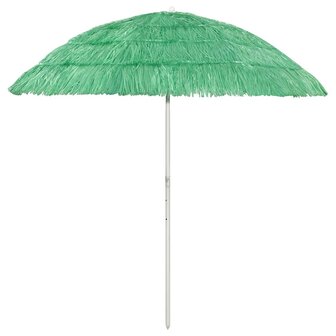 Strandparasol Hawa&iuml; 240 cm groen 1