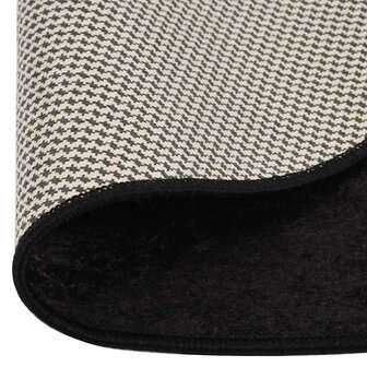 Vloerkleed wasbaar &oslash;120 cm antracietkleurig 5