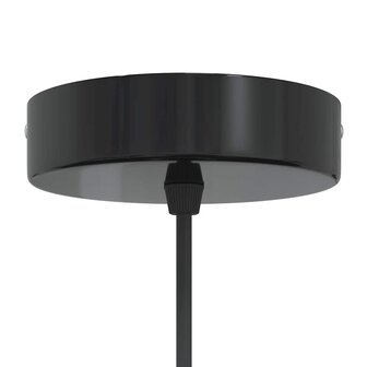 Hanglamp in hoogte verstelbaar E27 &Oslash;31 cm metaal glanzend zwart 7