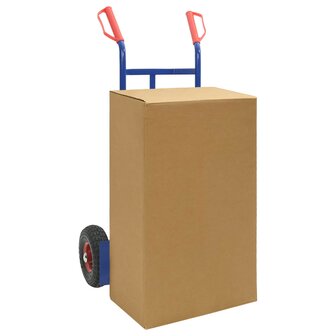 Steekwagen Blauw en Rood 57 x 46 x 113 cm Staal 3