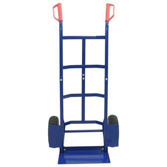 Steekwagen Blauw en Rood 57 x 46 x 113 cm Staal 4