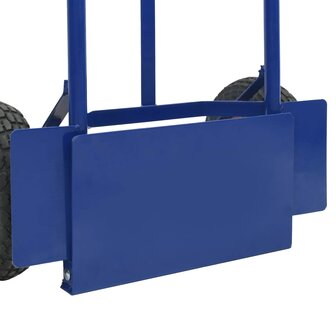 Steekwagen Blauw en Rood 57 x 46 x 113 cm Staal 9
