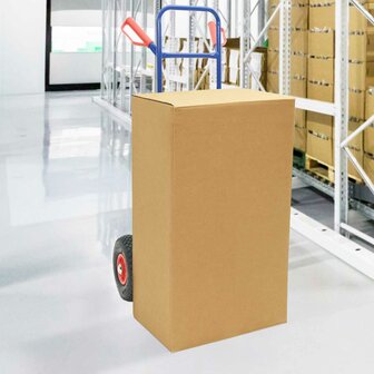 Steekwagen Blauw en Rood 49,5 x 53 x 114 cm Staal 1