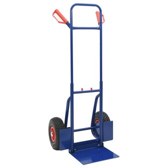 Steekwagen Blauw en Rood 49,5 x 53 x 114 cm Staal 2