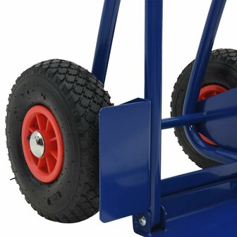 Steekwagen Blauw en Rood 49,5 x 53 x 114 cm Staal 8