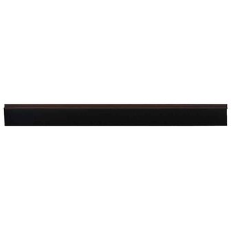 Zelfklevende Deurborstels 2 pcs Bruin 100 cm Aluminium Legering 2