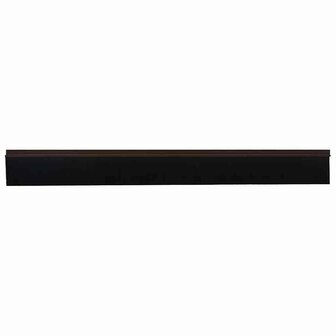 Zelfklevende Deurborstels 6 pcs Bruin 100 cm Aluminium Legering 2