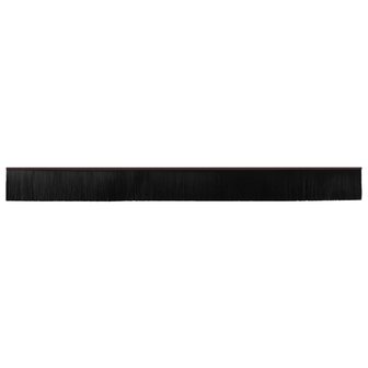 Zelfklevende Deurborstels 2 pcs Bruin 100 cm Aluminium Legering 6
