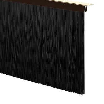 Zelfklevende Deurborstels 6 pcs Bruin 100 cm Aluminium Legering 7
