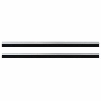 Zelfklevende Deurborstels 2 pcs Zilver 100 cm 5