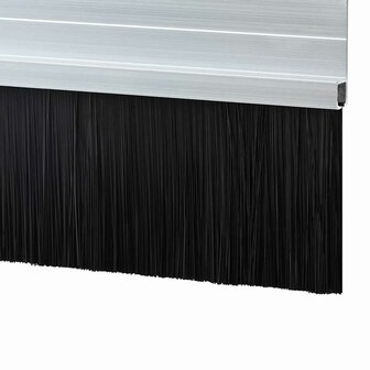 Zelfklevende Deurborstels 2 pcs Zilver 100 cm 6