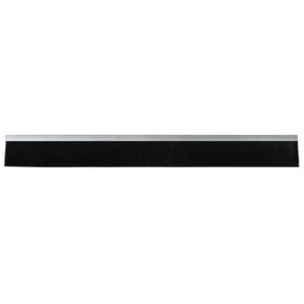 Zelfklevende Deurborstels 6 pcs Zilver 100 cm 2
