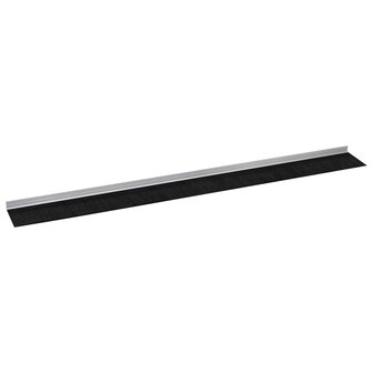 Zelfklevende Deurborstels 2 pcs Zilver 100 cm 5