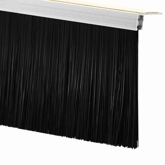 Zelfklevende Deurborstels 6 pcs Zilver 100 cm 7