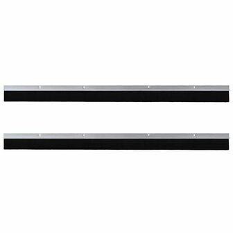 Deurborstel 2 pcs Zilver 100 cm 5