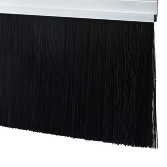 Deurborstel 2 pcs Zilver 100 cm 7