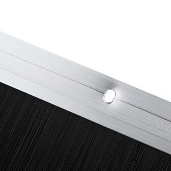 Deurborstel 2 pcs Zilver 100 cm 8