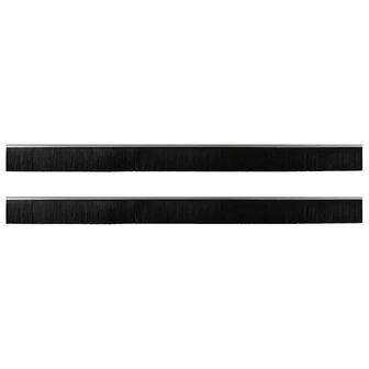 Deurborstel 2 pcs Zilver 100 cm 6
