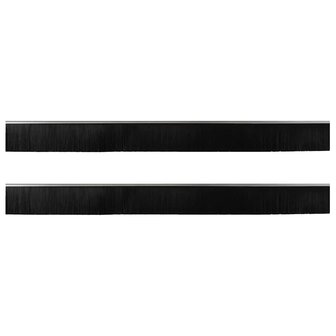 Deurborstel 2 pcs Zilver 100 cm 6