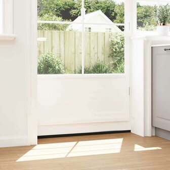 Deurborstel 6 pcs Zilver 100 cm 3