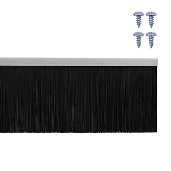 Deurborstel 6 pcs Zilver 100 cm 7