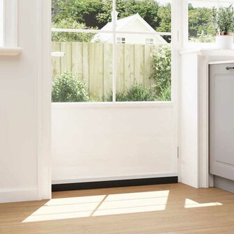 Zelfklevende Deurborstels 6 pcs Wit 100 cm Aluminium Legering 4