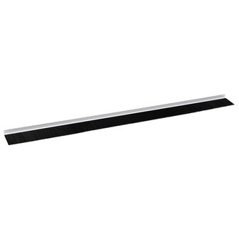 Zelfklevende Deurborstels 2 pcs Wit 100 cm Aluminium Legering 5