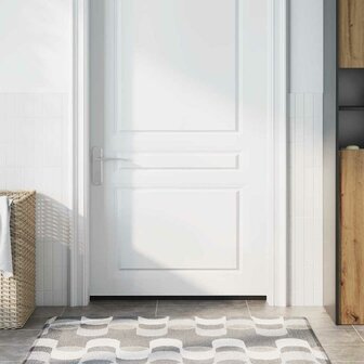 Zelfklevende Deurborstels 6 pcs Wit 100 cm Aluminium Legering 1