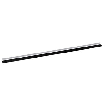 Zelfklevende Deurborstels 6 pcs Wit 100 cm Aluminium Legering 5