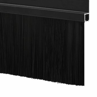 Deurborstel 6 pcs Zwart 100 cm 7