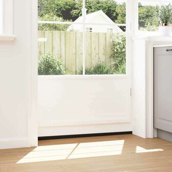 Deurborstel 6 pcs Zwart 100 cm 3