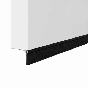 Deurborstel 6 pcs Zwart 100 cm 4