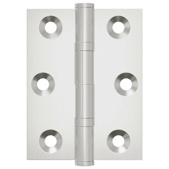 Scharnier 2 pcs Zilver 50 x 38 x 1,3 mm Staal 4