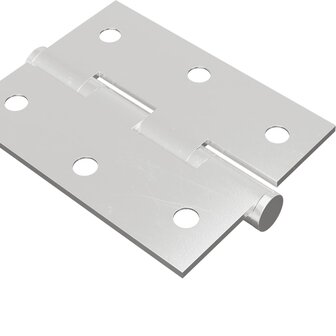 Scharnier 2 pcs Zilver 50 x 38 x 1,3 mm Staal 7