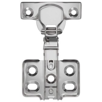 Scharnier 2 pcs Nikkel 85 x 52,5 x 9,5 mm IJzer 6