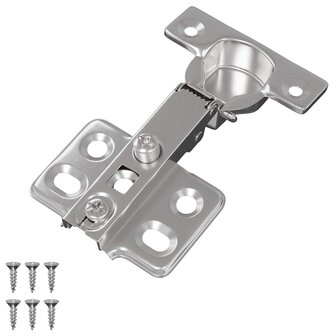 Scharnier 12 pcs Nikkel 85 x 52,5 x 9,5 mm IJzer 2