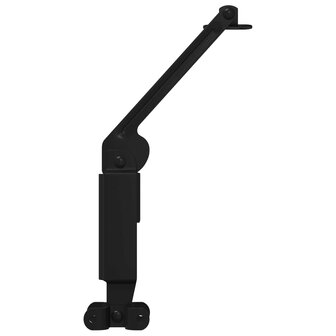 Deksel ondersteunend scharnier 12 pcs Zwart 192 x 32 x 50 mm 3